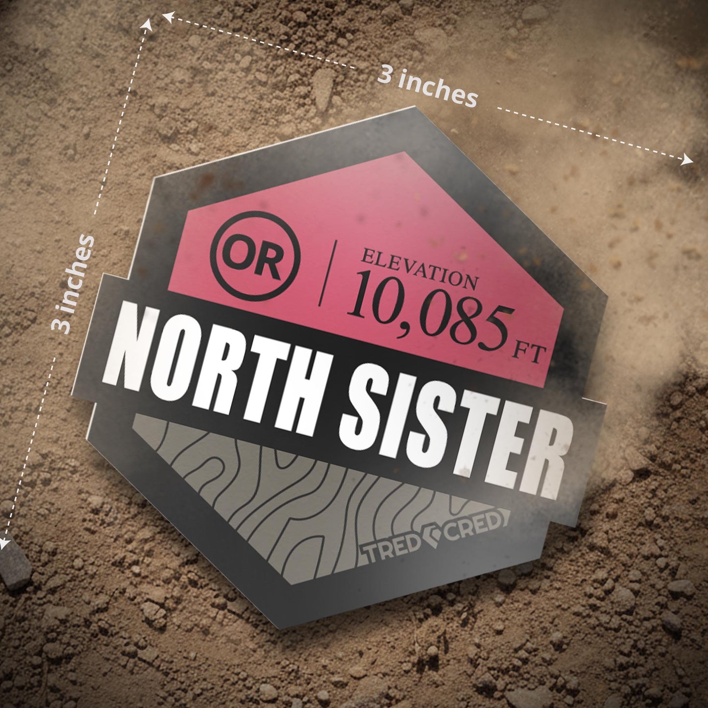 Sticker: North Sister