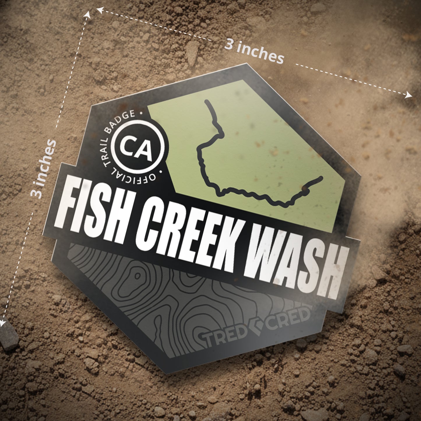 Sticker: Fish Creek Wash