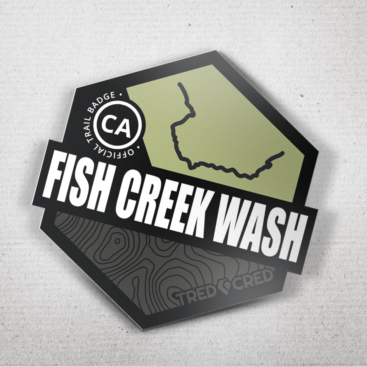 Sticker: Fish Creek Wash