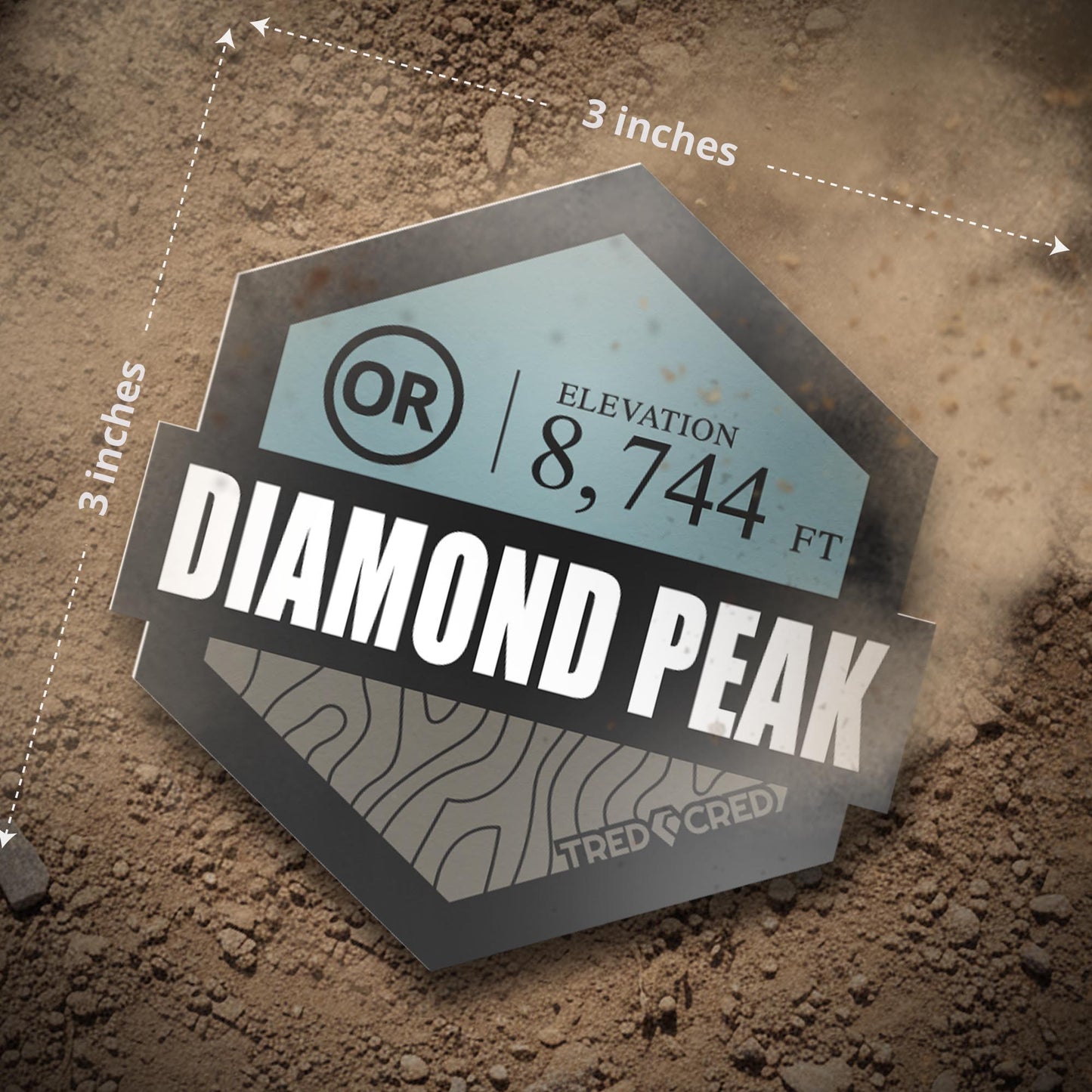 Sticker: Diamond Peak