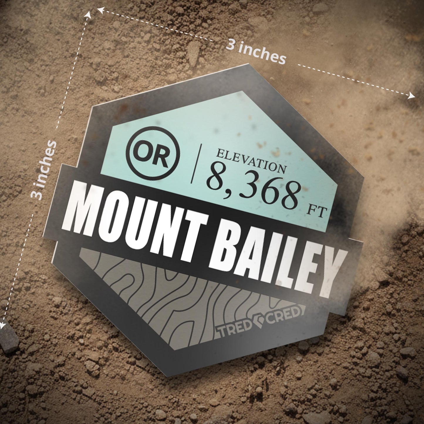 Sticker: Mount Bailey