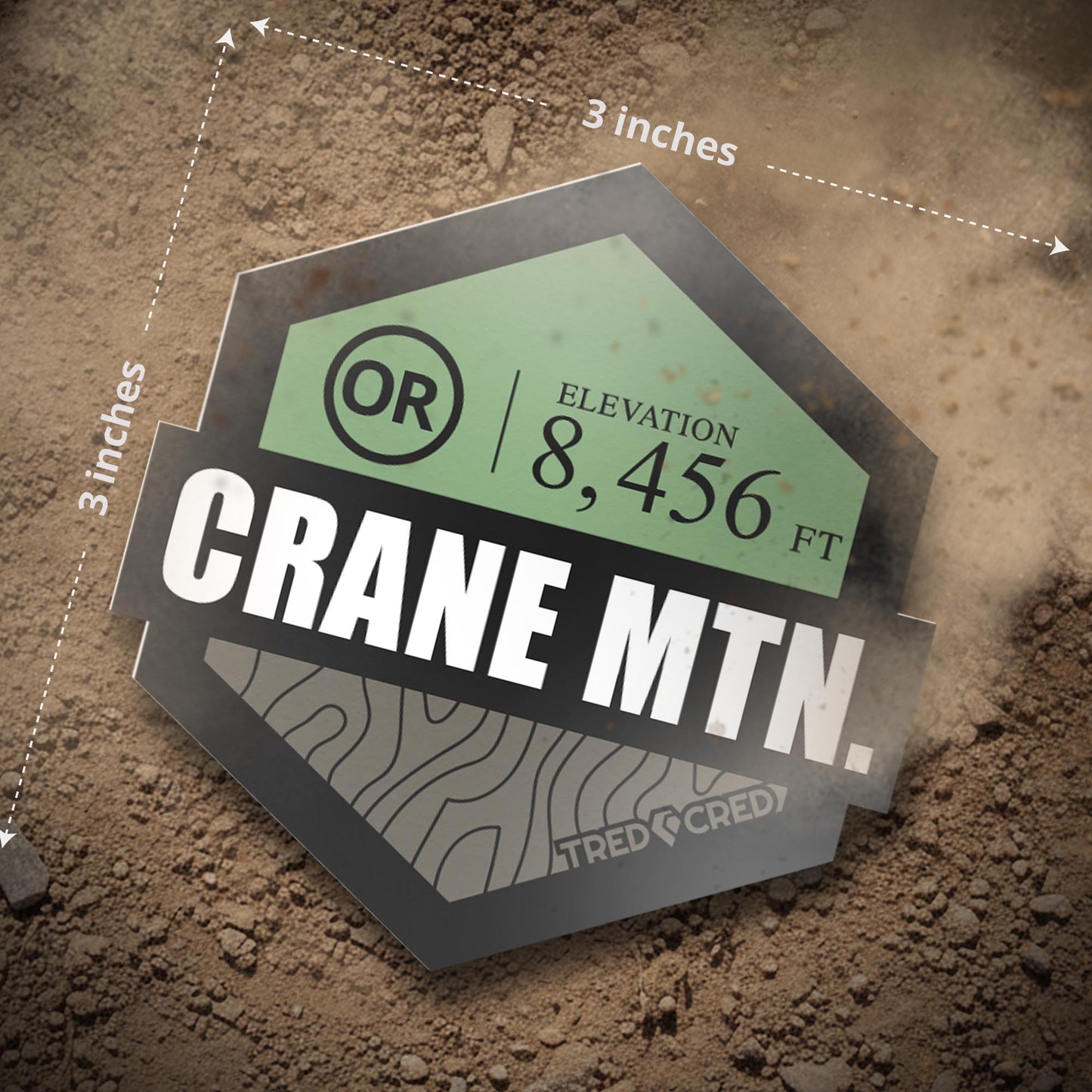 Sticker: Crane Mountain