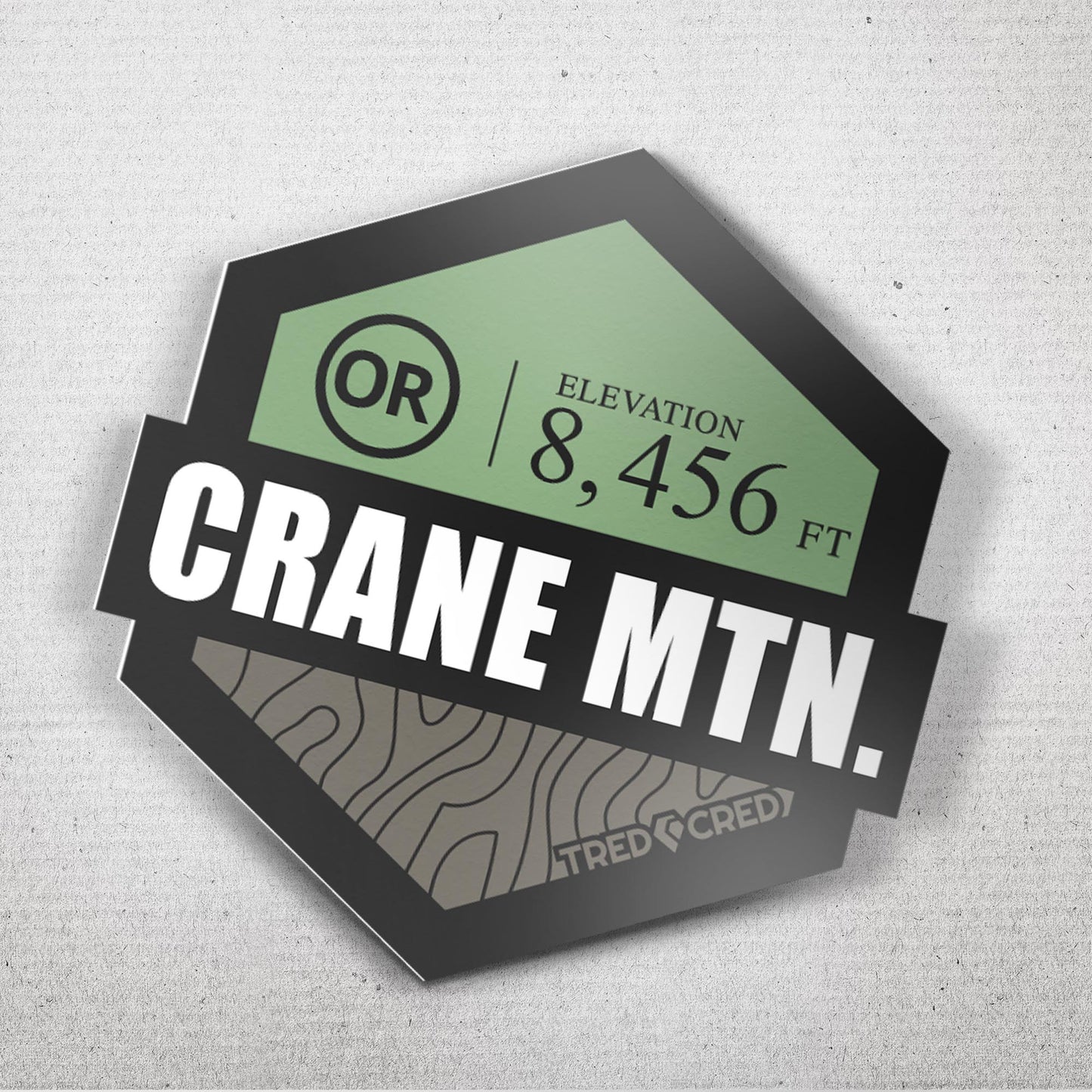 Sticker: Crane Mountain