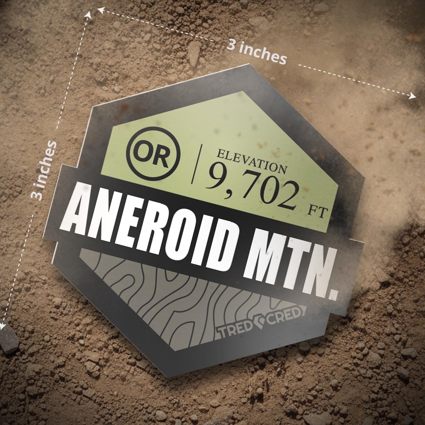 Sticker: Aneroid Mountain
