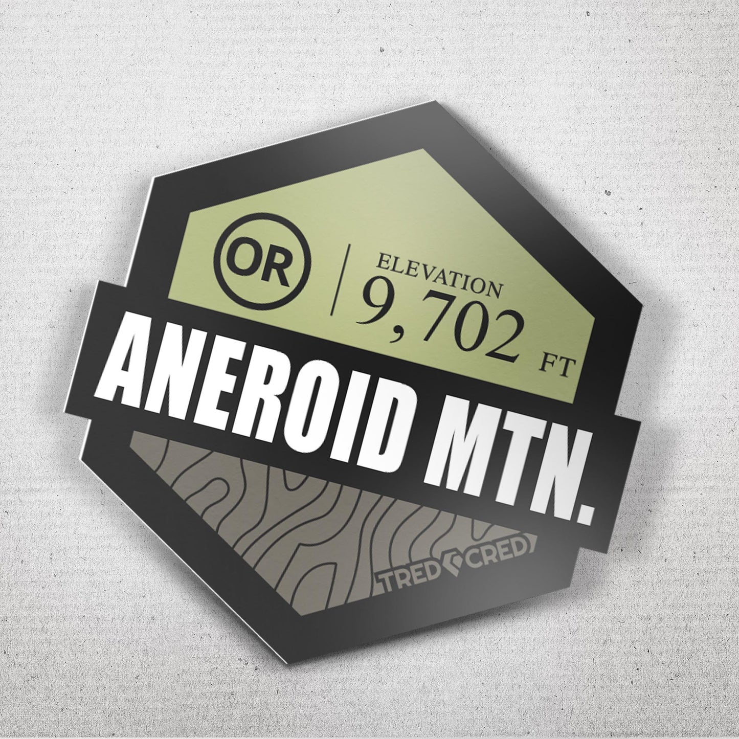 Sticker: Aneroid Mountain