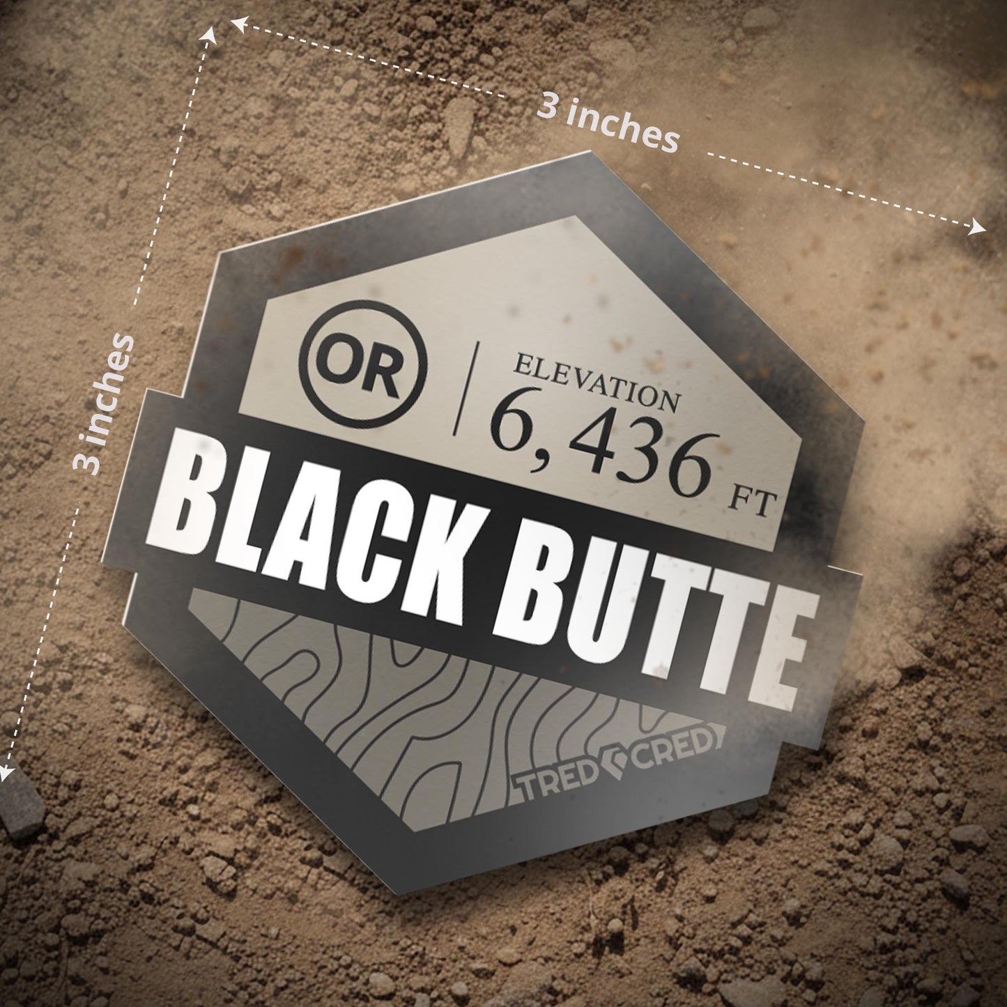 Sticker: Black Butte
