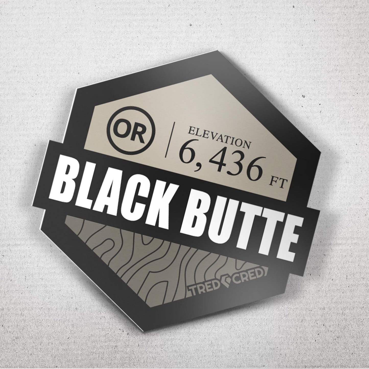 Sticker: Black Butte