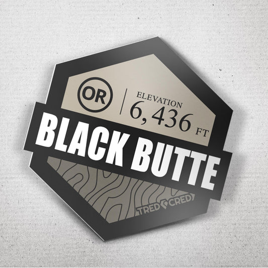 Sticker: Black Butte