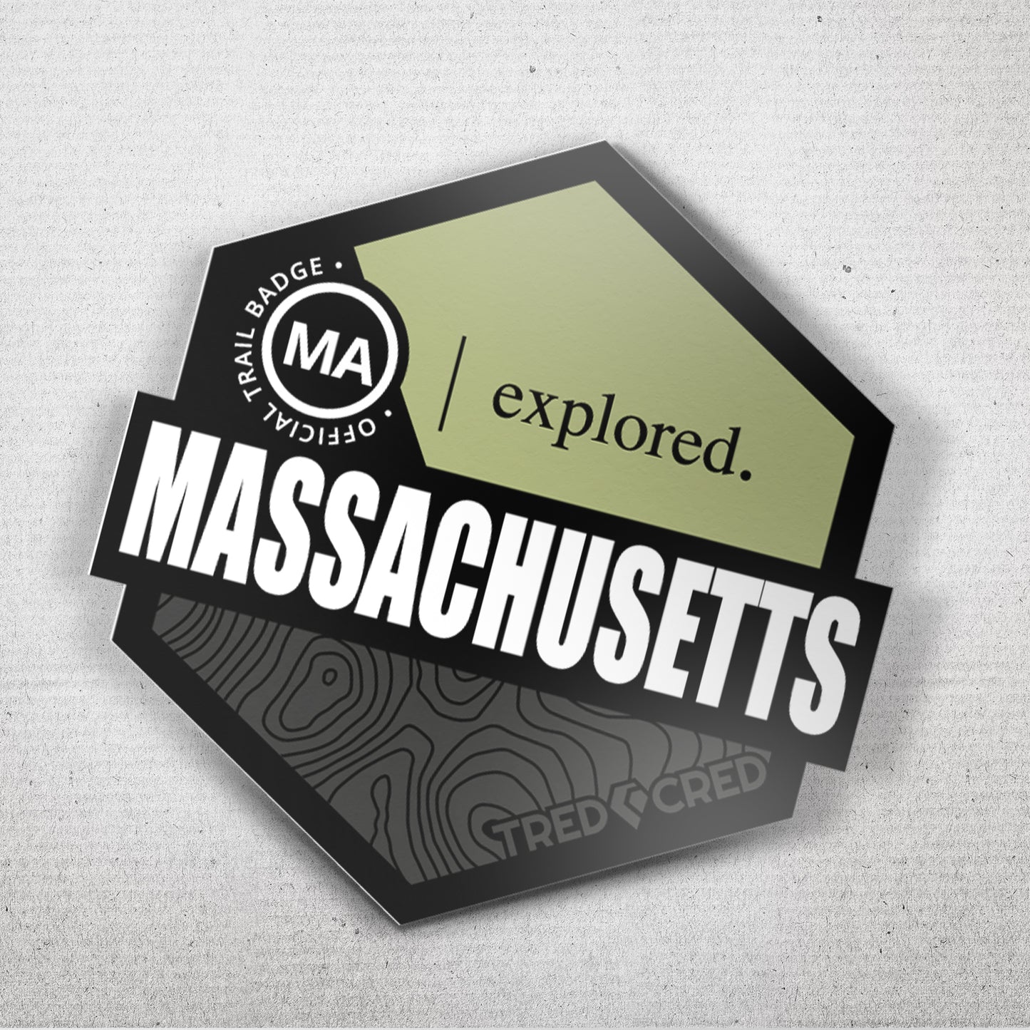 Sticker: Massachusetts