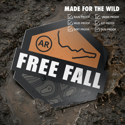 Sticker: Free Fall