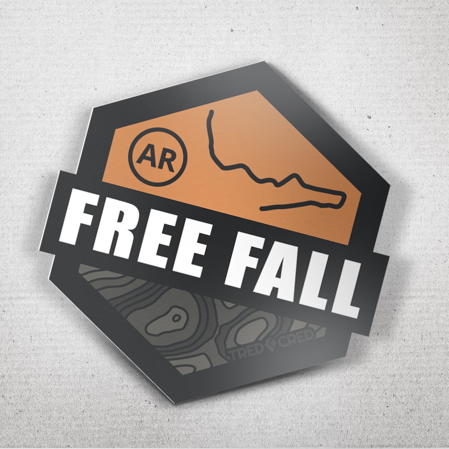 Sticker: Free Fall
