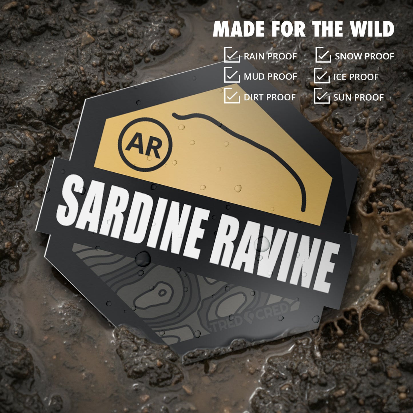 Sticker: Sardine Ravine
