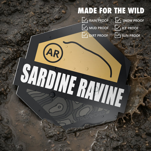 Sticker: Sardine Ravine