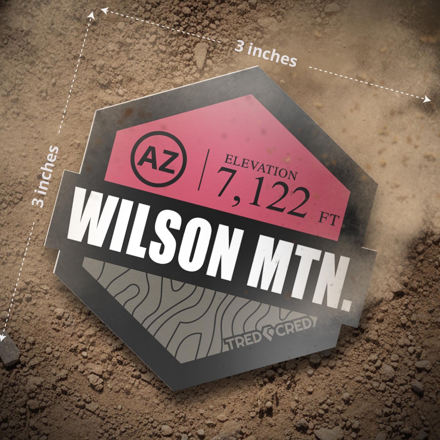 Sticker: Wilson Mountain