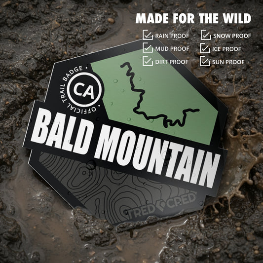 Sticker: Bald Mountian