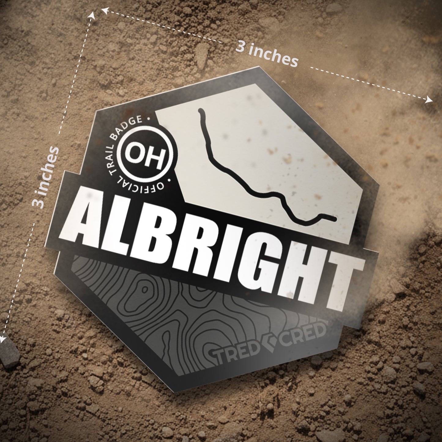 Sticker: Albright