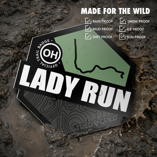 Sticker: Lady Run