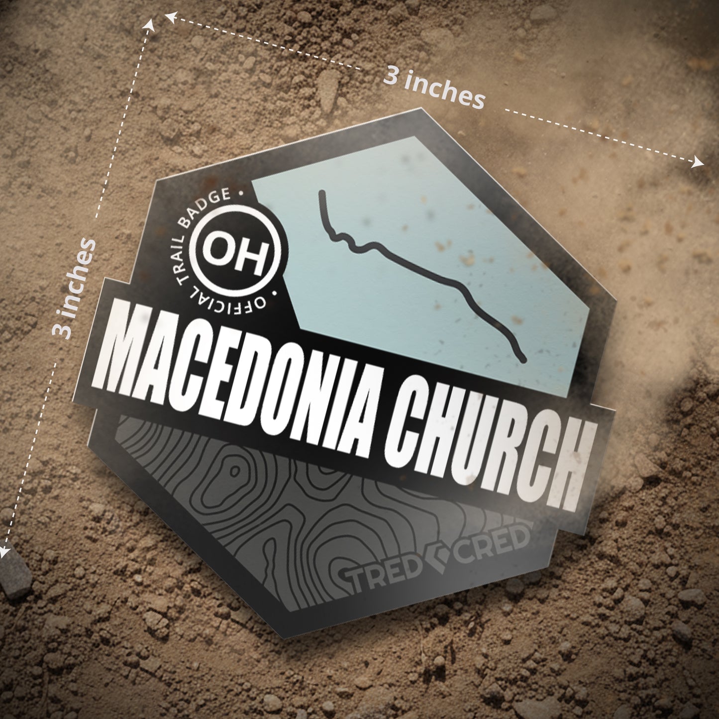 Sticker: Macedonia Church