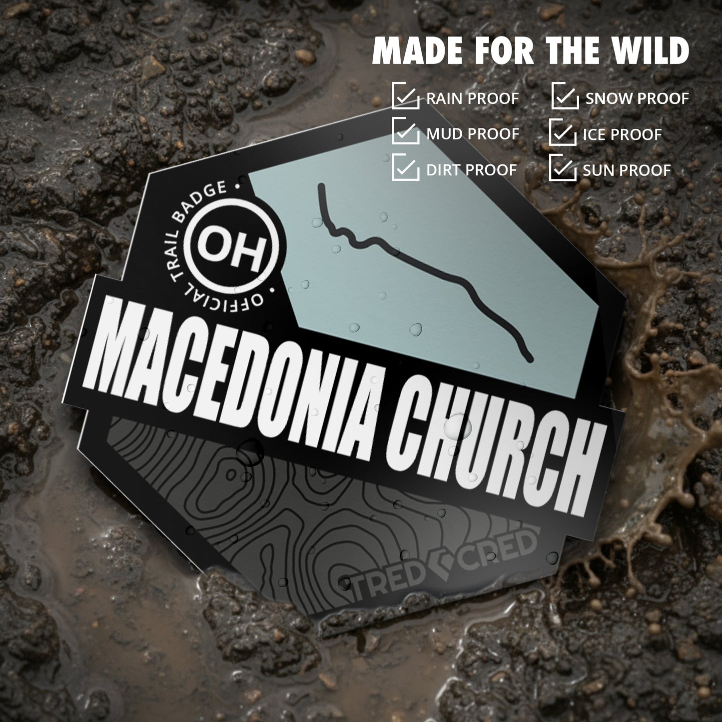 Sticker: Macedonia Church