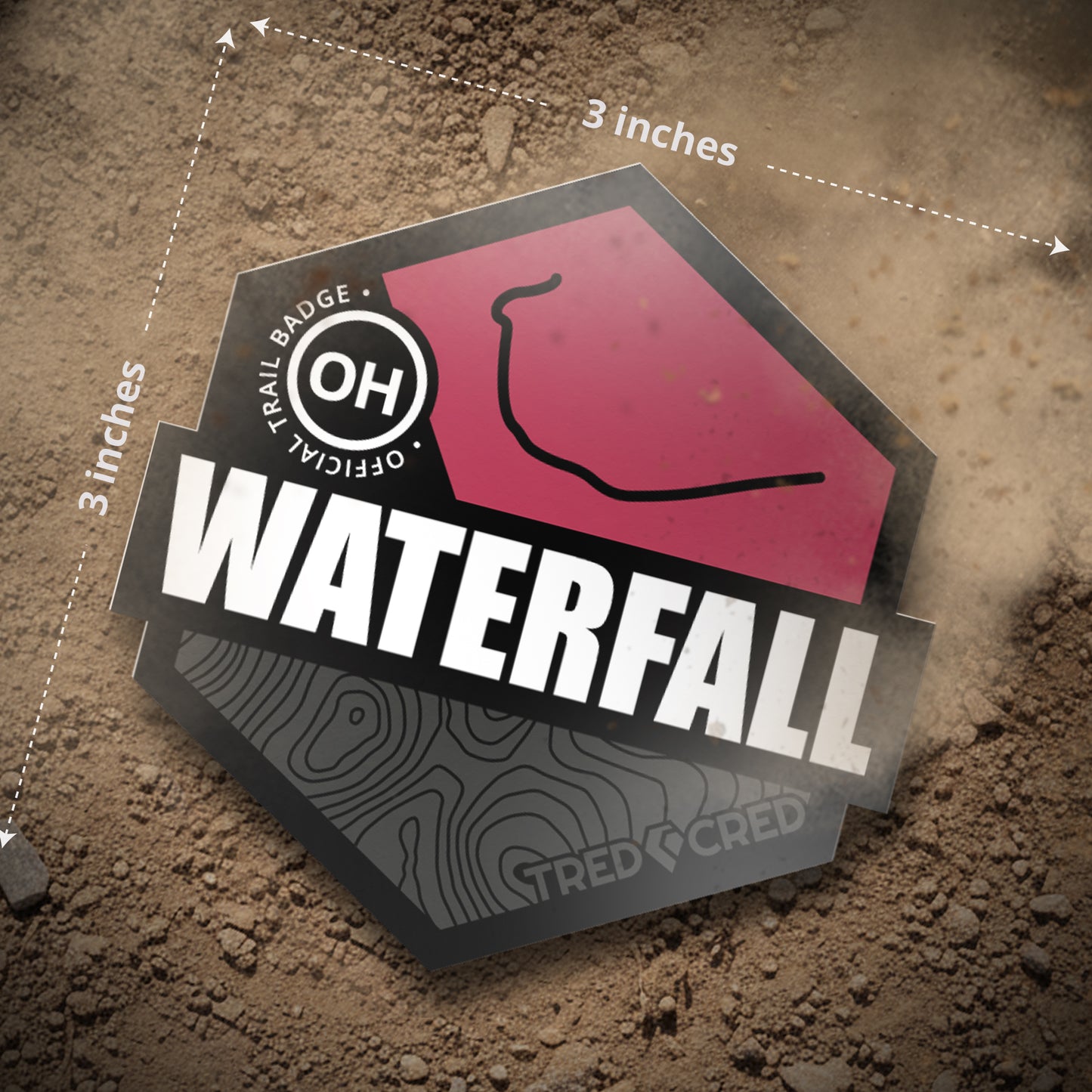 Sticker: Waterfall