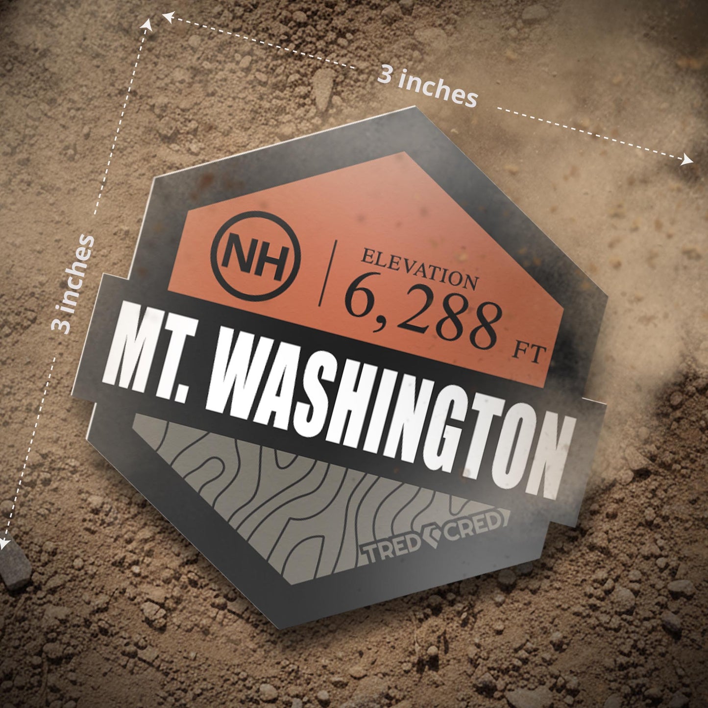 Sticker: Mount Washington