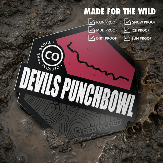 Sticker: Devil's Punchbowl