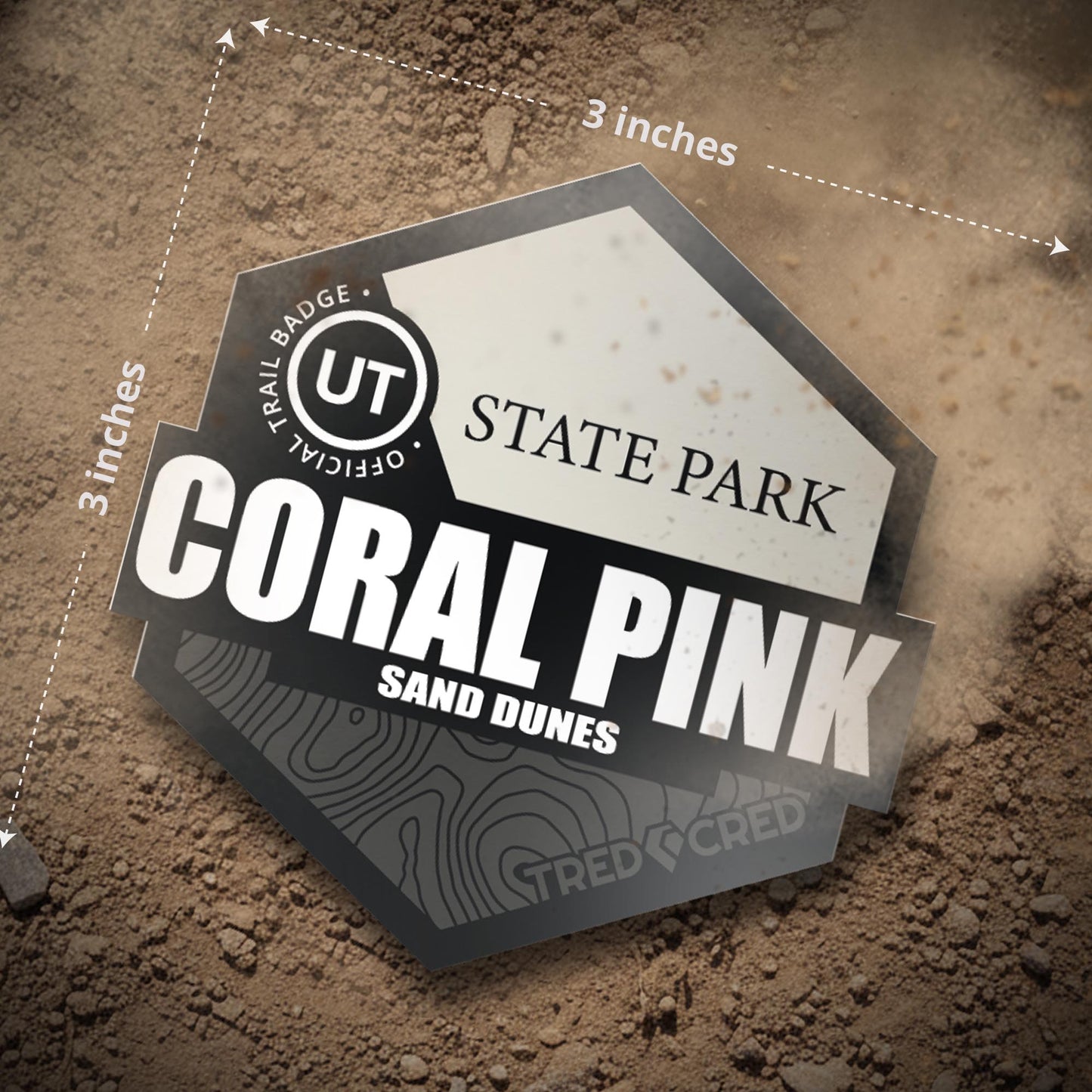 Sticker: Coral Pink Sand Dunes State Park