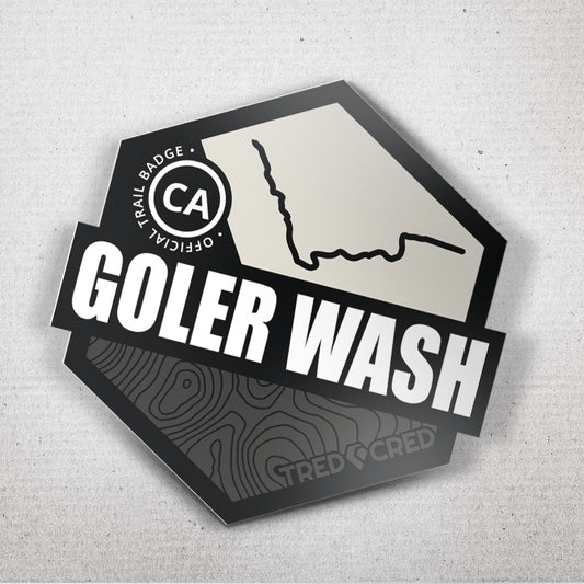 Sticker: Goler Wash