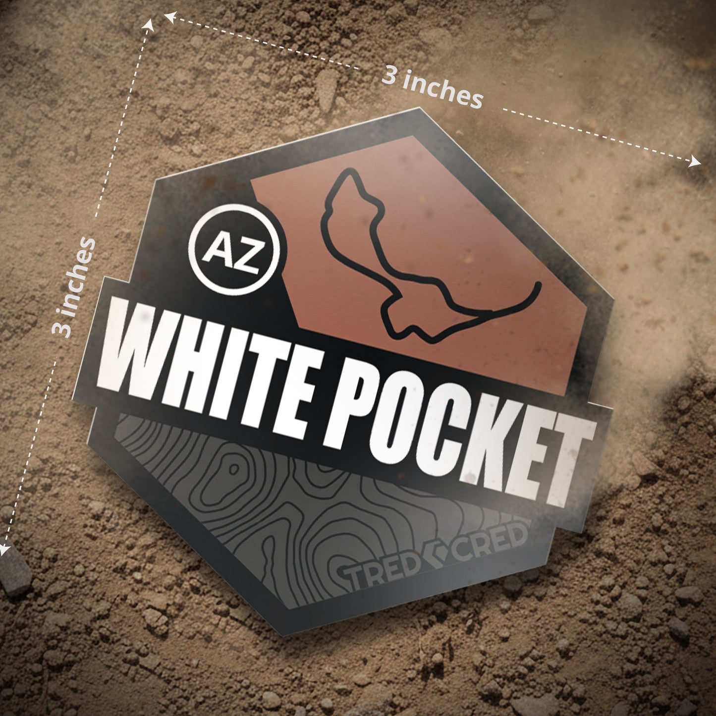 Sticker: White Pocket