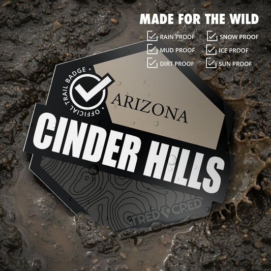 Sticker: Cinder Hills
