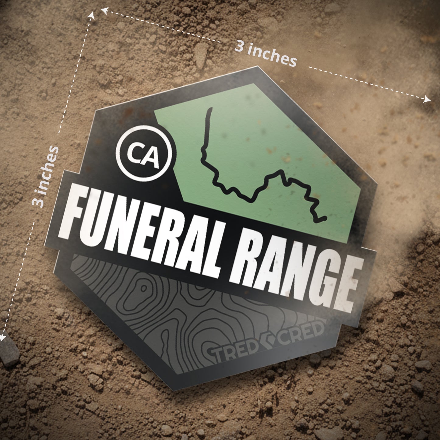 Sticker: Funeral Range