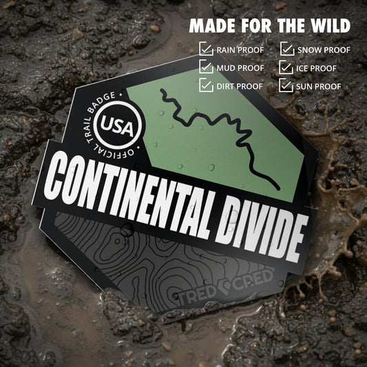 Sticker: Continental Divide