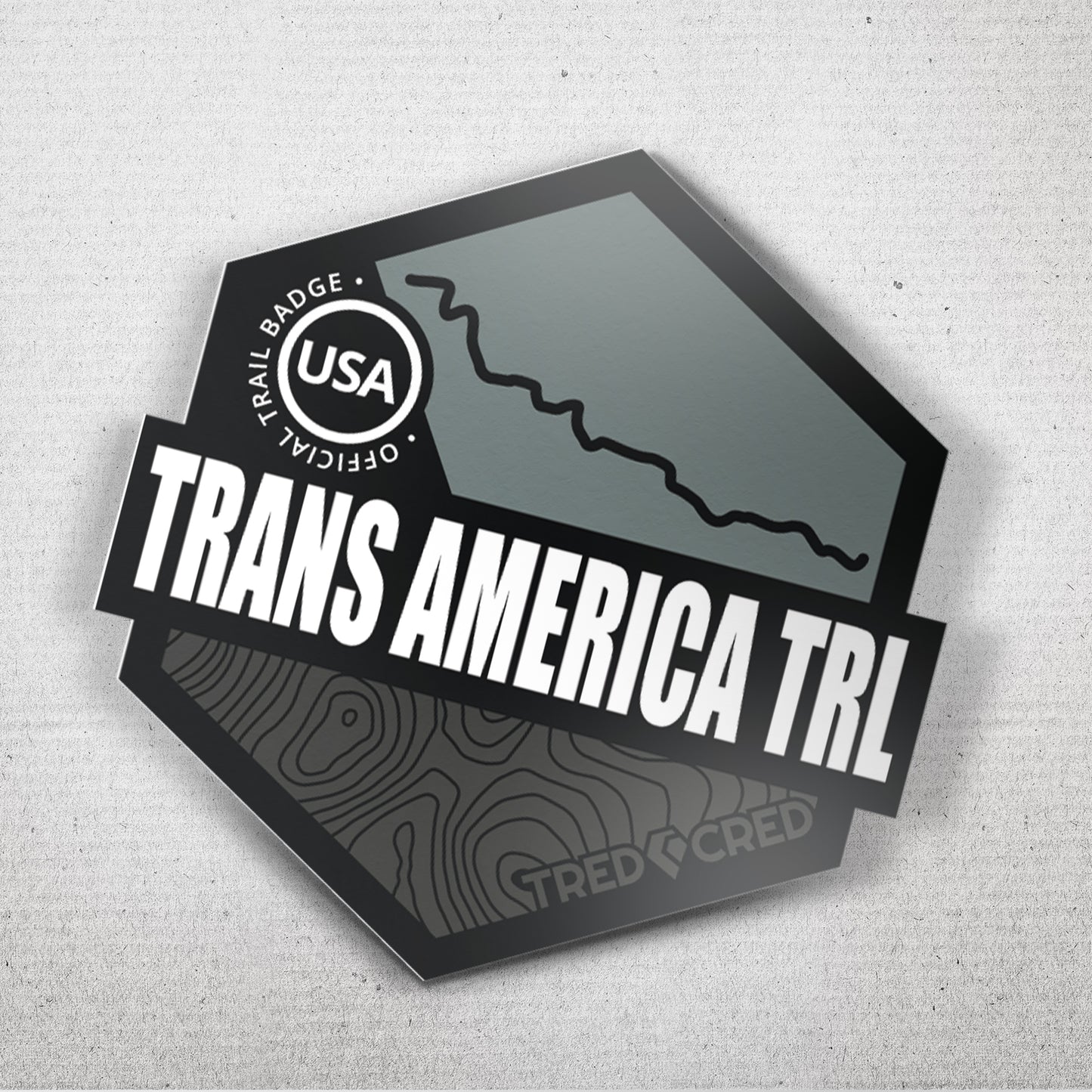 Sticker: Trans America