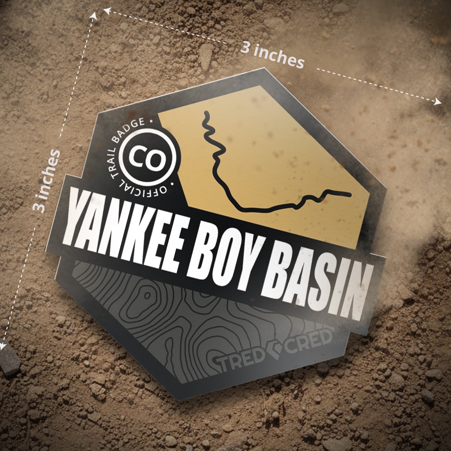 Sticker: Yankee Boy Basin