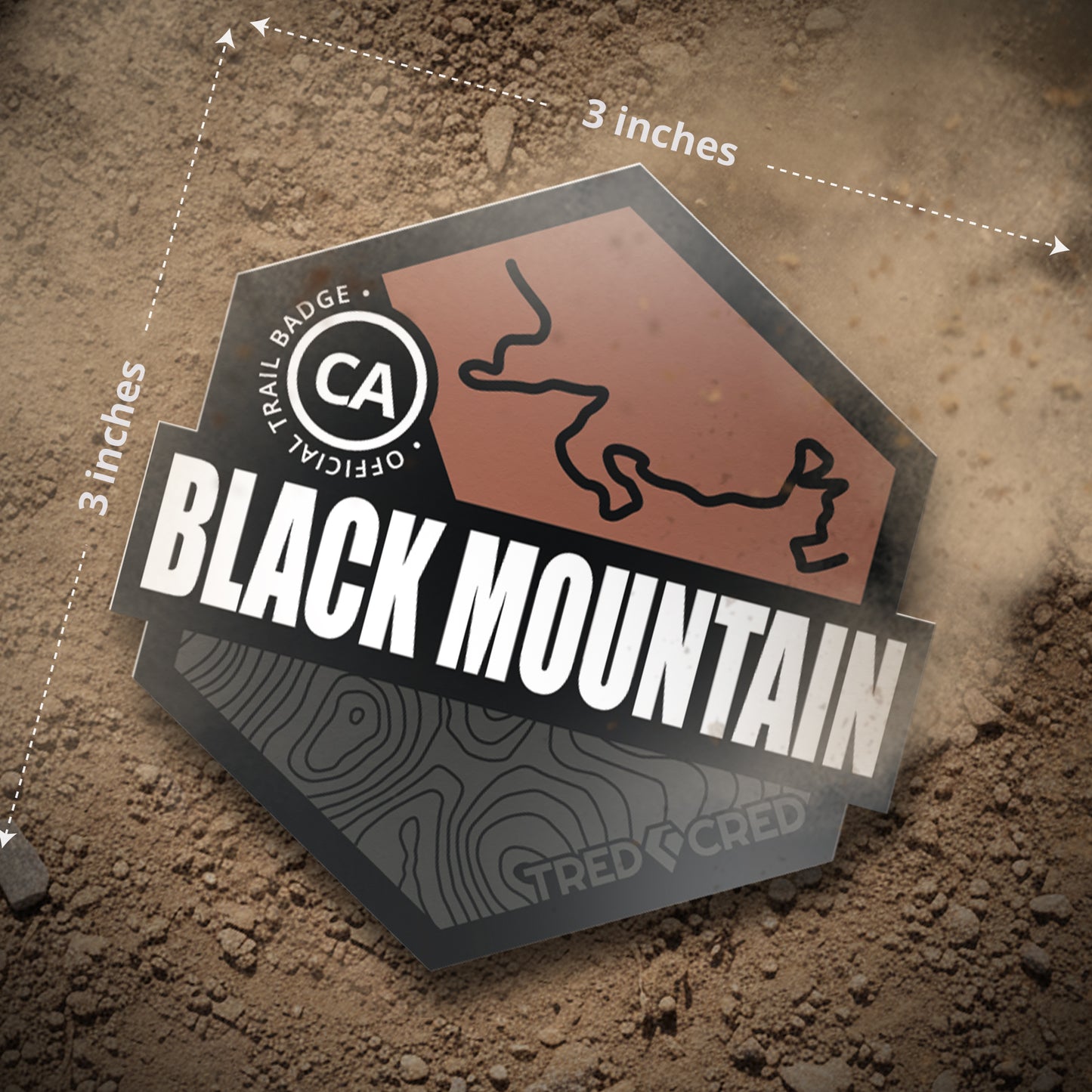 Sticker: Black Mountain