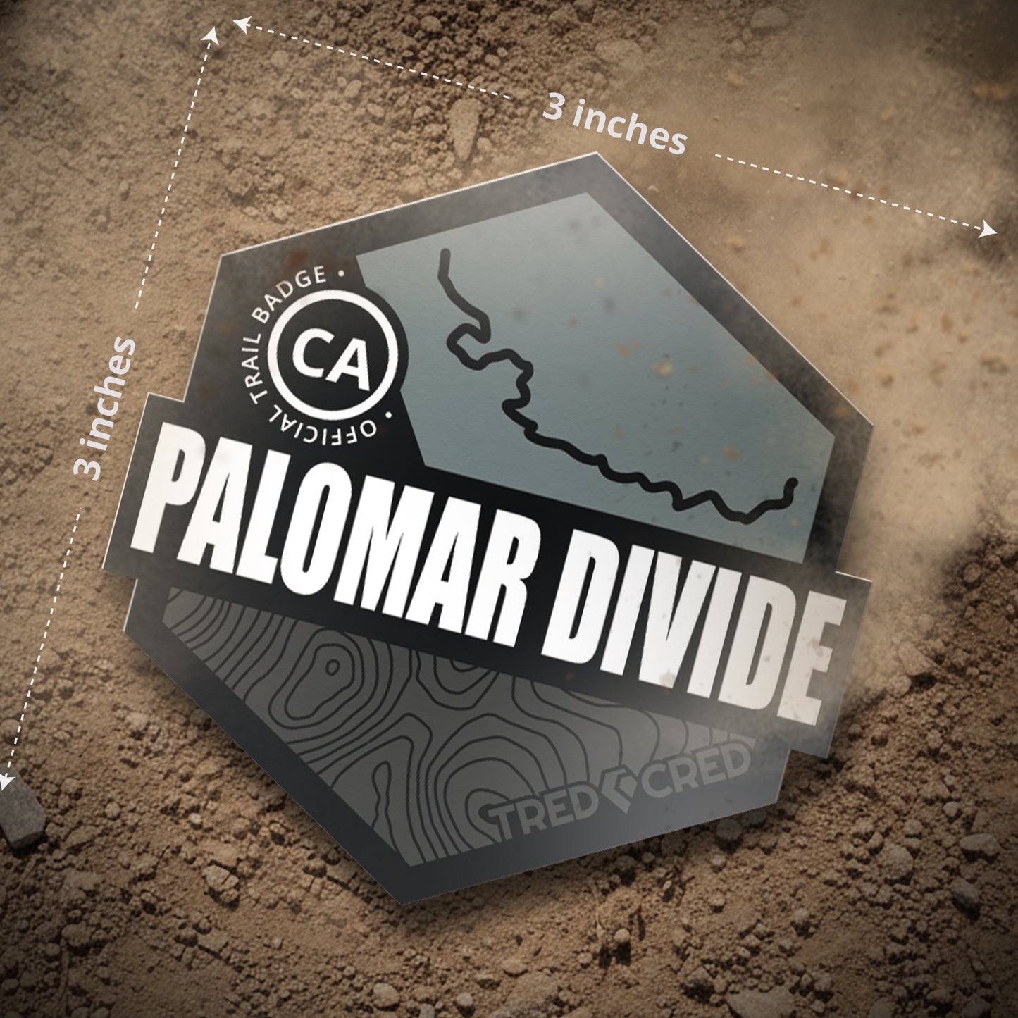 Sticker: Palomar Divide