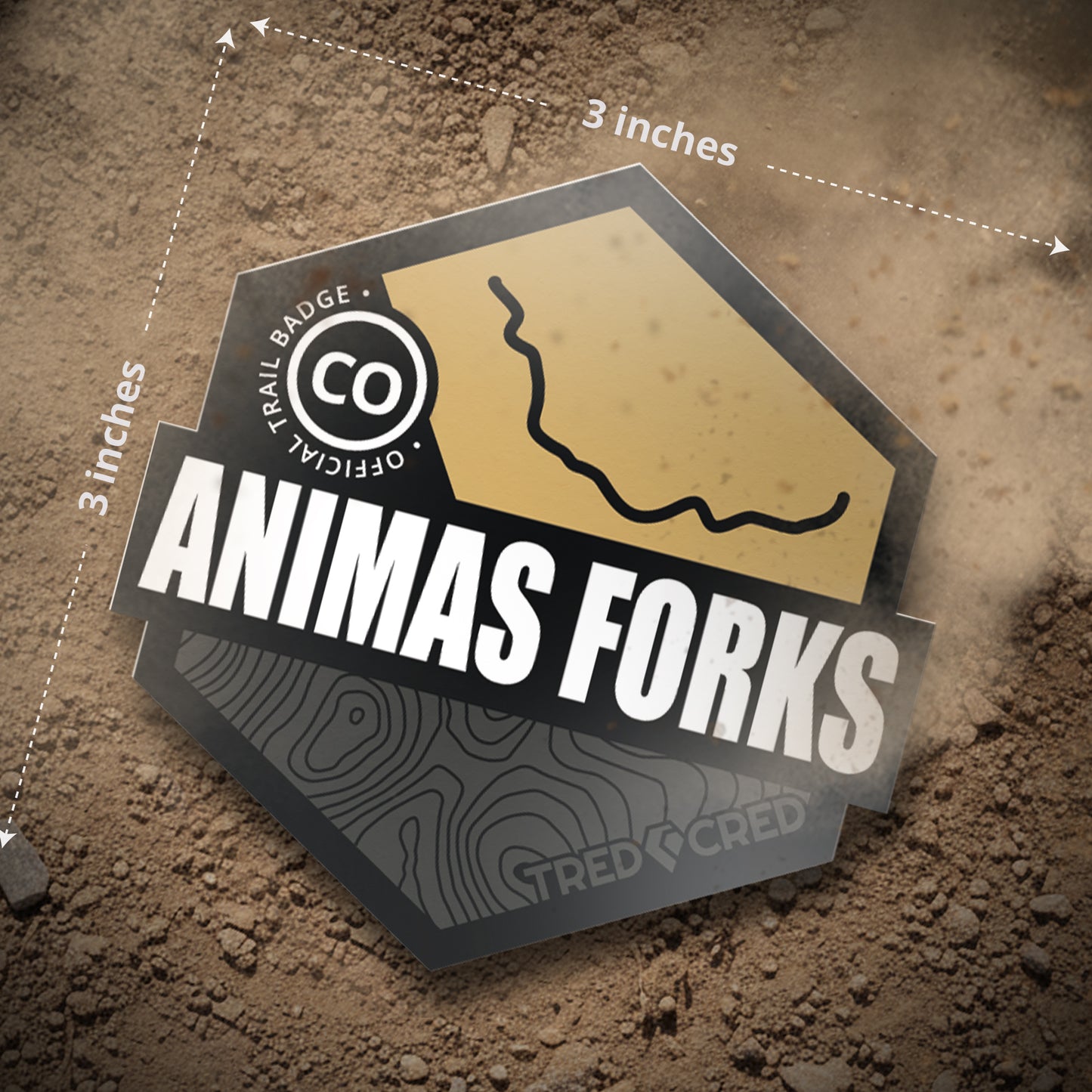 Sticker: Animas Forks