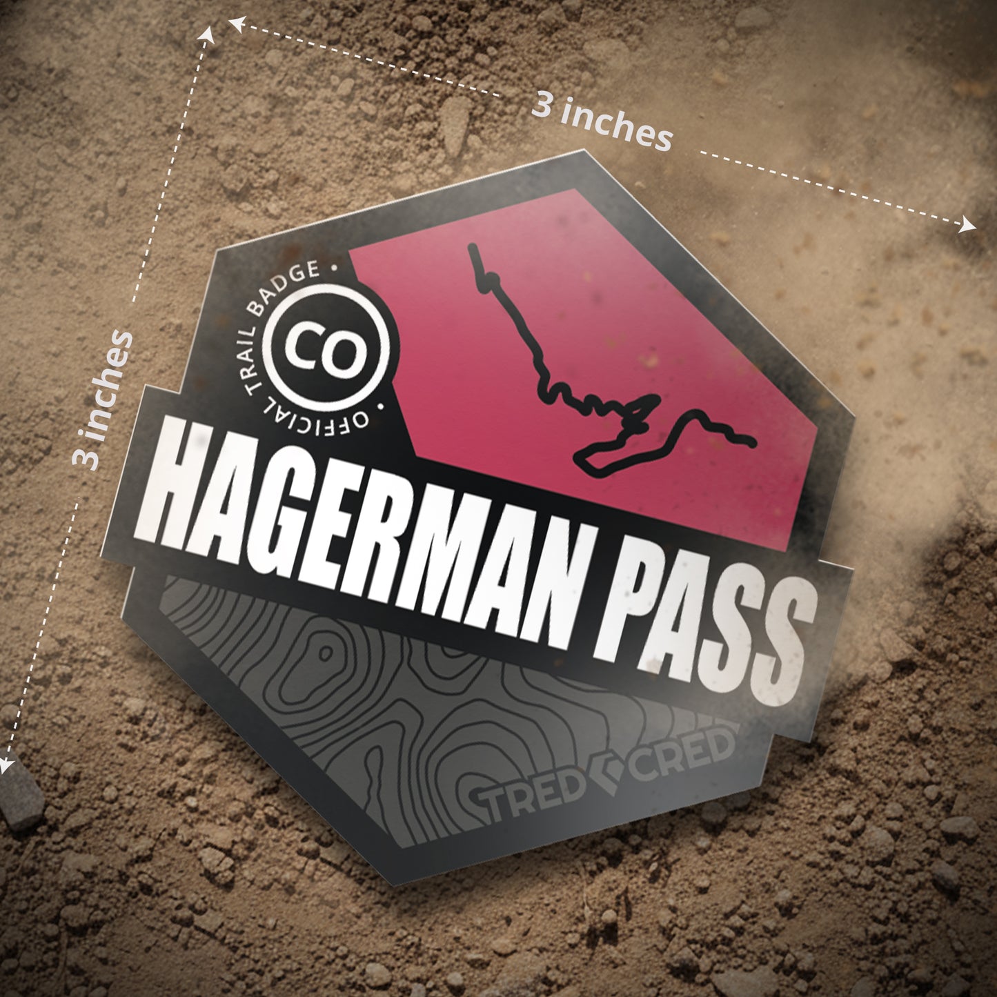 Sticker: Hagerman Pass