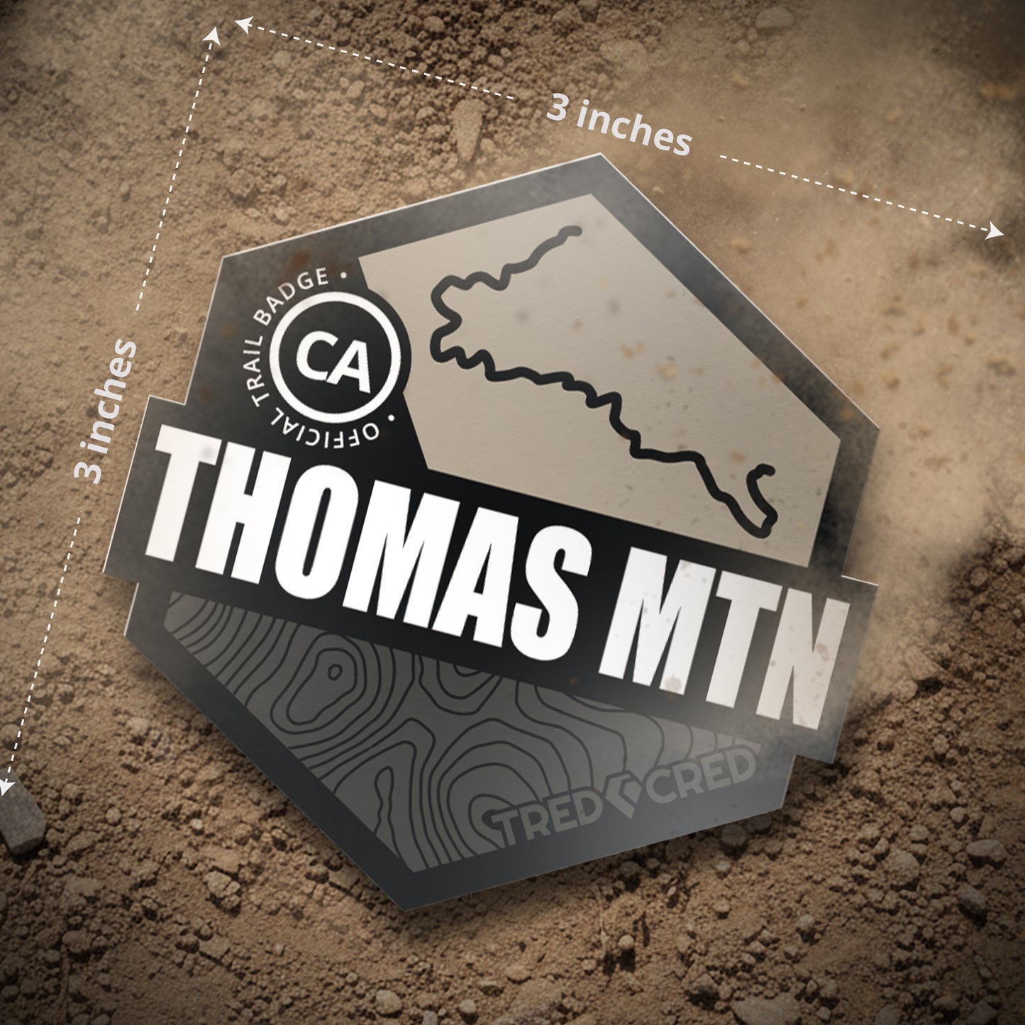 Sticker: Thomas Mountain