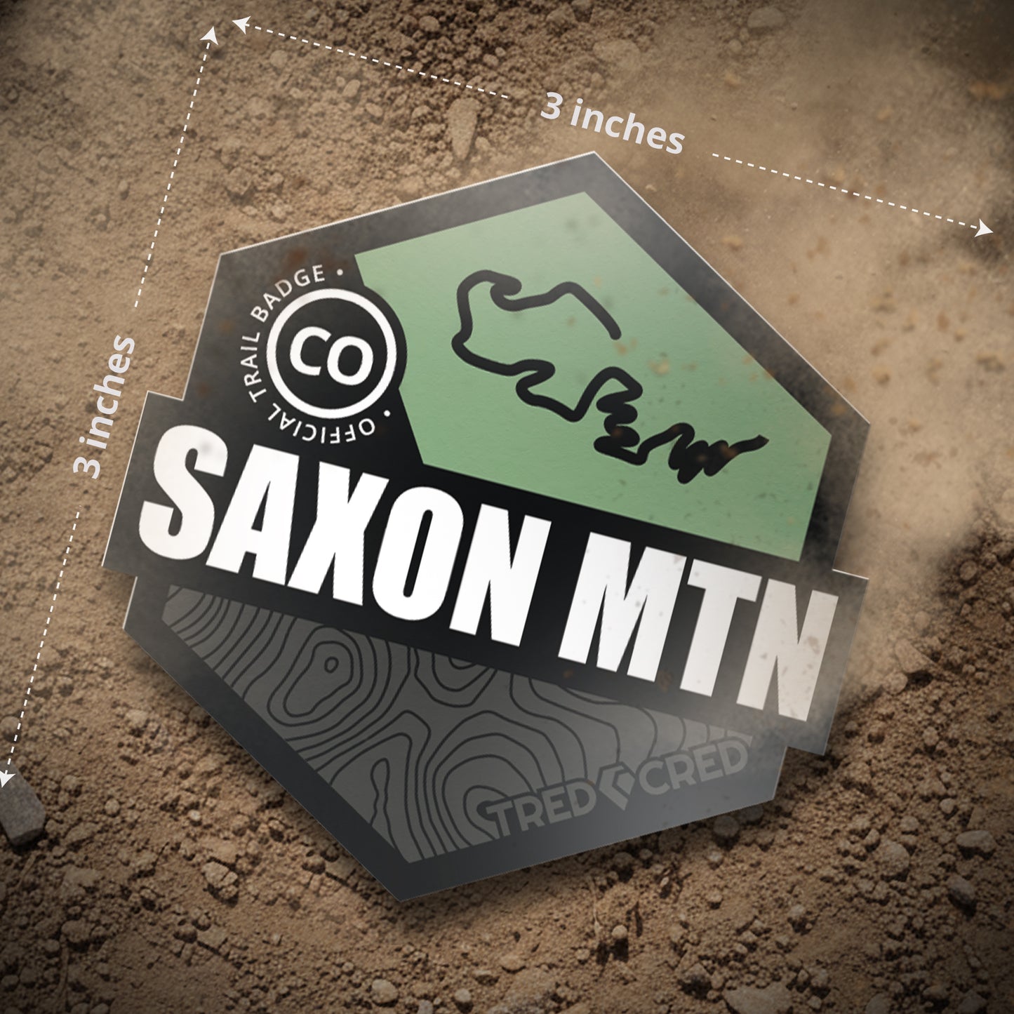 Sticker: Saxon Mountain