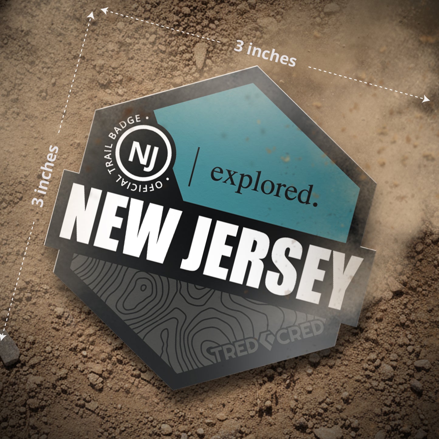 Sticker: New Jersey