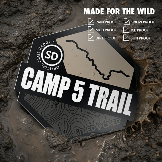 Sticker: Camp 5 Trail