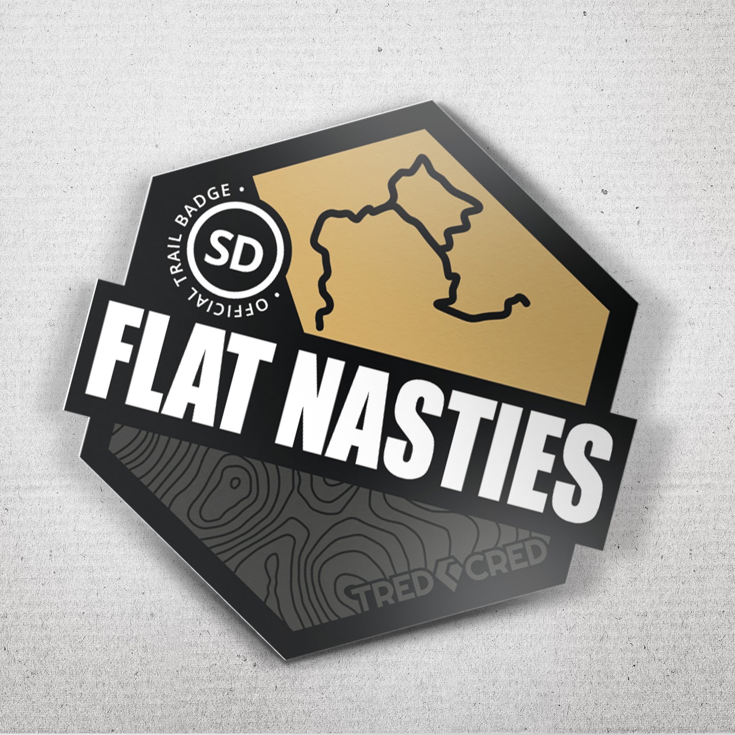 Sticker: Flat Nasties