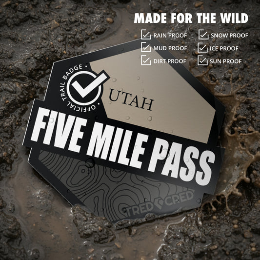 Sticker: Five Mile Pass