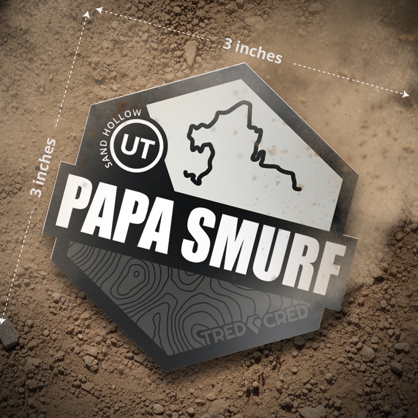 Sticker: Papa Smurf