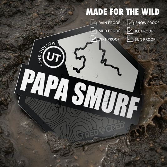 Sticker: Papa Smurf
