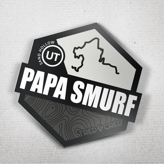 Sticker: Papa Smurf