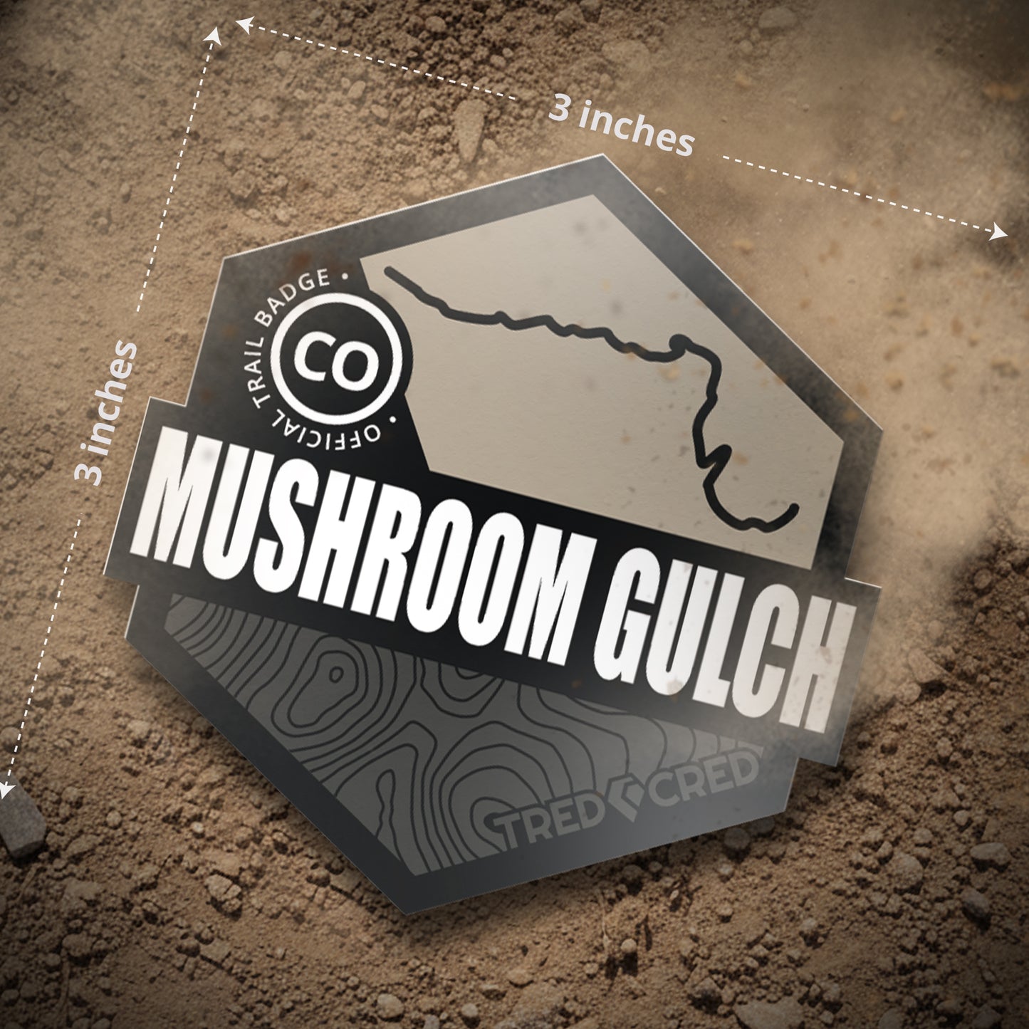 Sticker: Mushroom Gulch