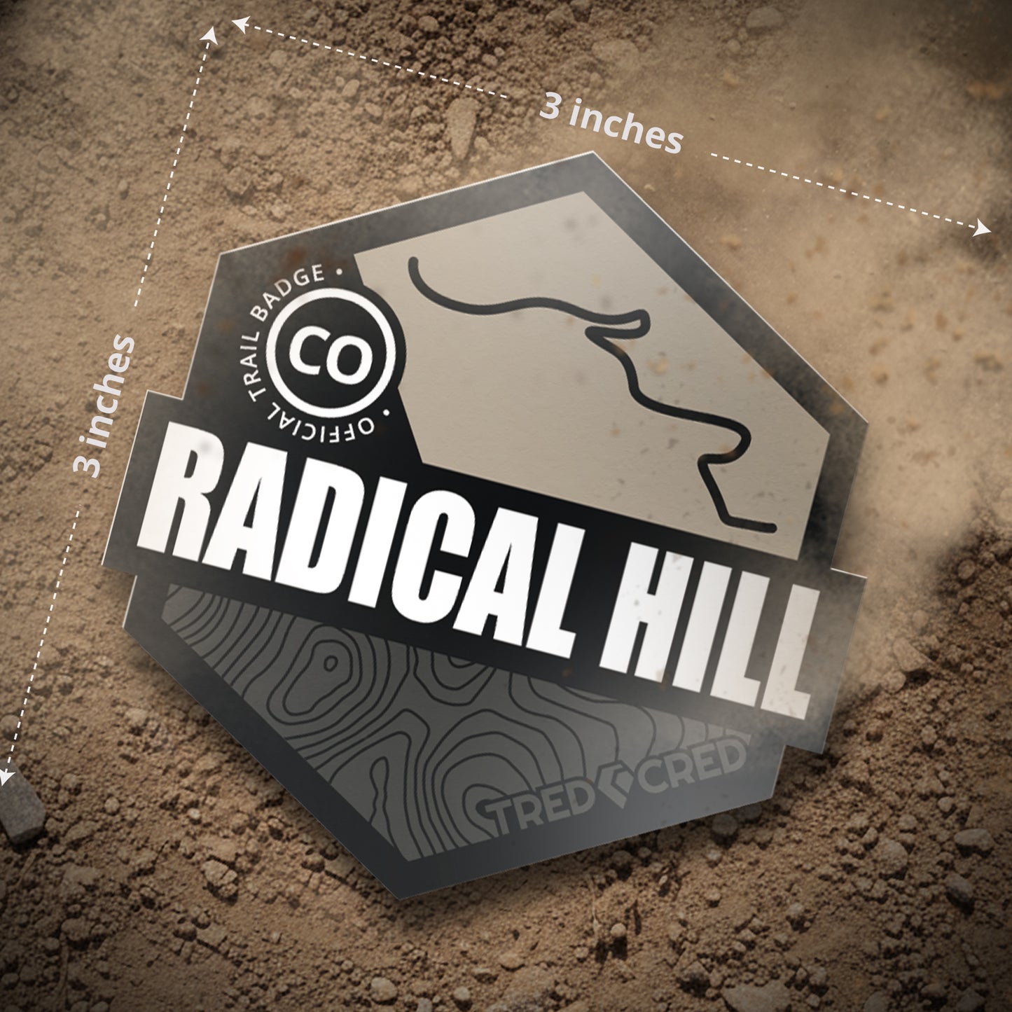 Sticker: Radical Hill