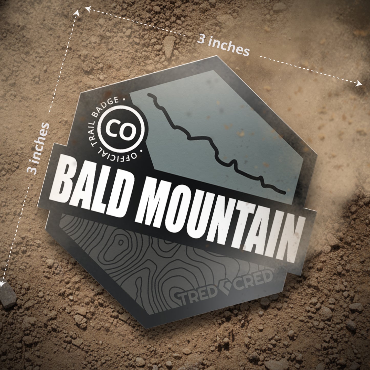 Sticker: Bald Mountain